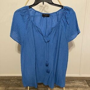 Lane Bryant 18/20 Blue Blouse